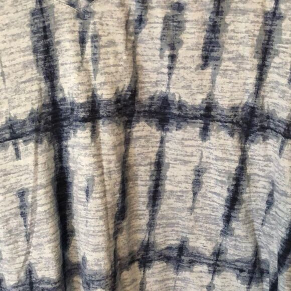 Style & Co Blue Tie Dye Plus Sized Tee Shirt 2X - Picture 6 of 12